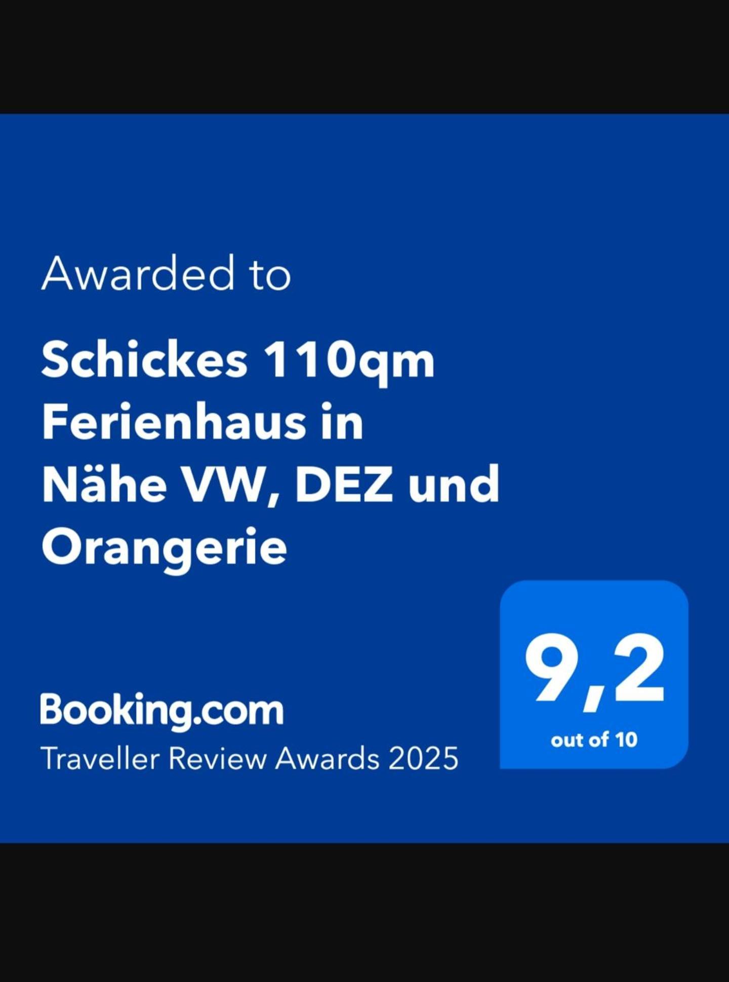 Schickes 110Qm Ferienhaus In Naehe Vw, Messe,Dez Und Orangerie 카셀 외부 사진